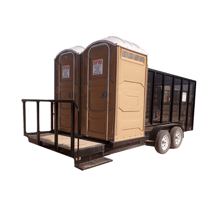 Forza Porta Potty On Trailer